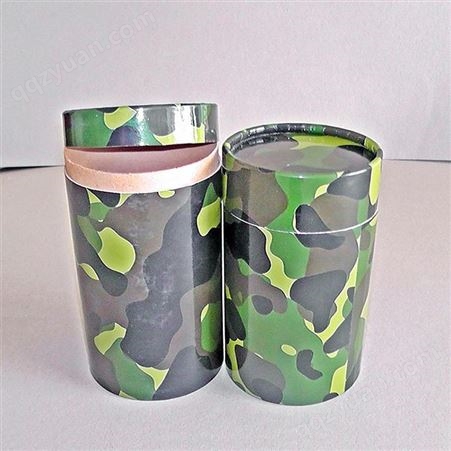 多用储物罐 创意包装纸筒 食品茶叶礼品圆形纸管 牛皮纸罐