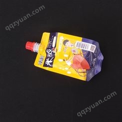 华普世免费设计 豆浆果汁饮料吸嘴袋 液体包装袋报价