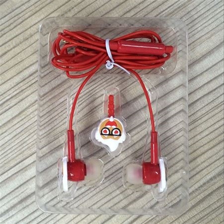 耳机贴夹 XY/新颖饰品 耳机线控夹 PVC软胶硅胶 生产厂家