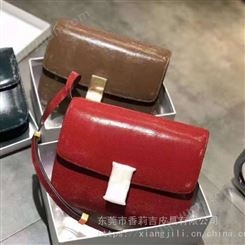 广东揭阳女式包包实体店进货斜跨手提包