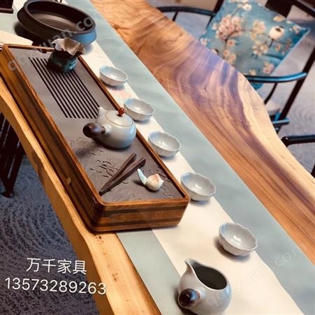 新中式茶桌 大板桌 中式茶桌大量批发 质量保障 价格实惠