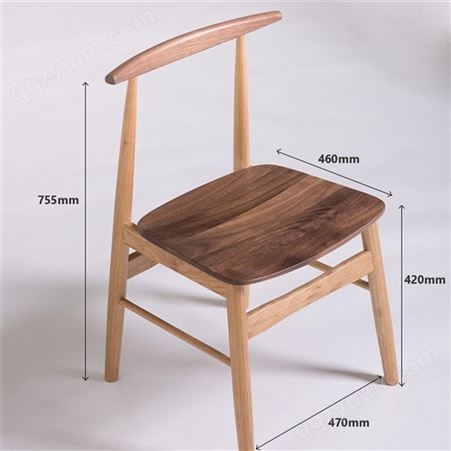 白橡木椅子定制 全实木家用餐椅 白橡木酒店家具实木椅子 质量保证