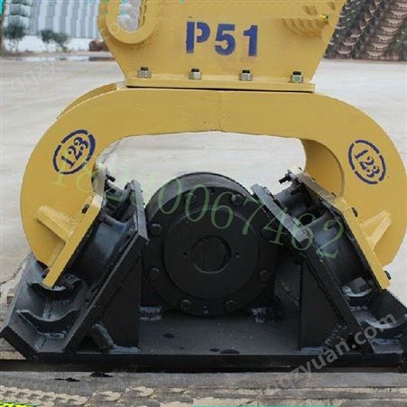 15吨挖掘机液压平板夯实机#8194 液压高频振动夯 适用于各吨位挖掘机