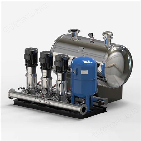 全自动变频恒压无塔供水设备 不锈钢自来水无塔供水加压水泵机组