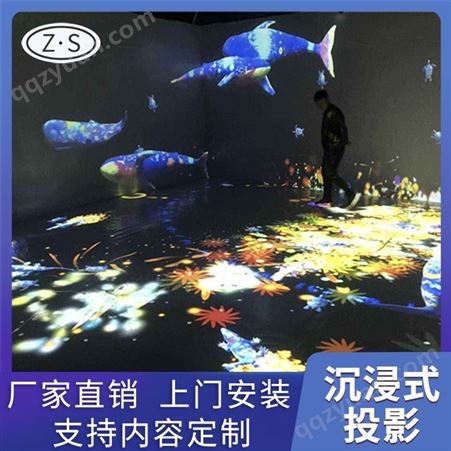 4D全息数字投影 水雾沉浸式互动投影 全息投影系统展览 广州供应商租赁制作