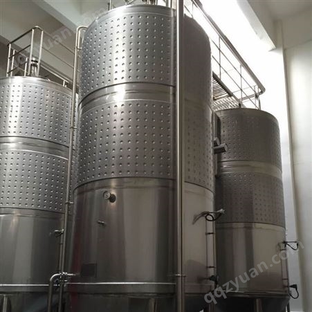 葡萄酒发酵罐 发酵罐 卫生级发酵罐 米酒发酵罐可来图加工厂家