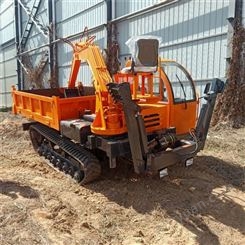 挖沙挖土一体自卸车厂家 轮式农用运输装载工程车 四不像随车挖