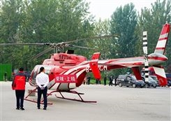 陕西贝尔407直升机租赁机型 直升机看房 多种机型可选