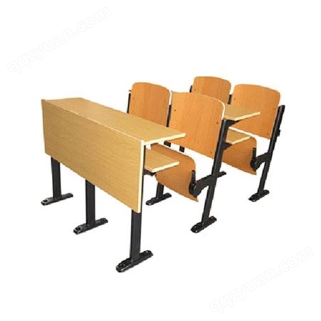 本色制品阶梯教室排椅多媒体课桌椅报告会议厅连排椅子写字翻板礼堂椅座椅JTY-005