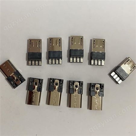 志发立式micro母座　USB工厂_网口USB加工_
