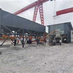 移动卧式水泥仓 新型环保120吨免基础水泥罐   航建重工