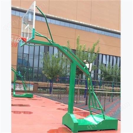 厂家现货供应 箱式篮球架 学校社区广场户外比赛移动式篮球架 招源体育