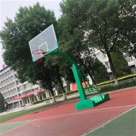 厂家现货供应 箱式篮球架 学校社区广场户外比赛移动式篮球架 招源体育