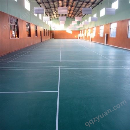 室内乒乓球场运动地板-羽毛球场专用地板-青岛奥润佳塑胶