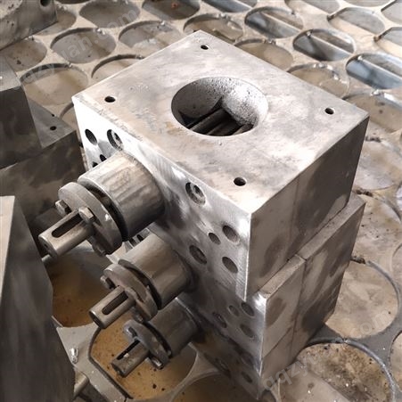 生产高温热熔胶泵 30CC挤出机计量齿轮泵 合金钢轮泵