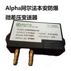 Alpha阿尔法166系列本安型微差压变送器本安型气压差压测量
