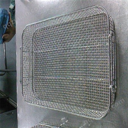 天津华奥西专业生产不锈钢仓储笼厂家定制清洗筐-移动仓储筐