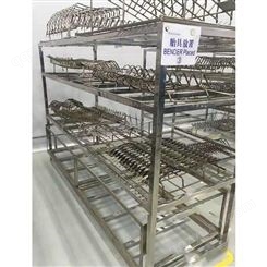 天津不锈钢重型货架生产厂家华奥西不锈钢横梁式货架 移动式层板架