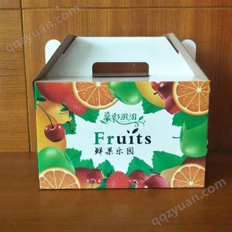 手提礼盒彩印包装盒 厂家彩箱彩盒定做 水果纸箱定做