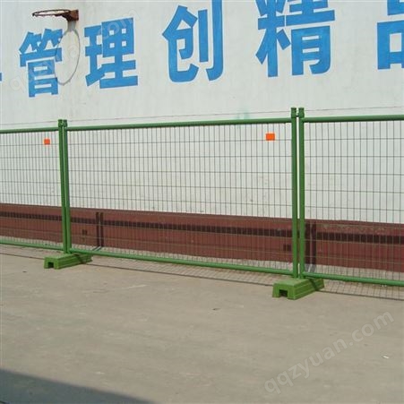 出口加拿大的可移动临时防护网 焊接铁丝护栏网