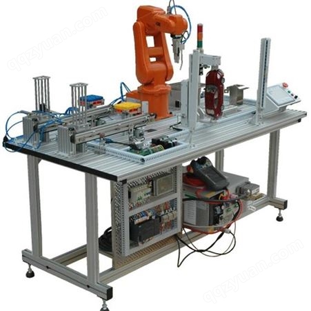 工业机器人机床上下料自动化工作站 机器人自动化生产线教学设备 TY腾育自动化实训设备