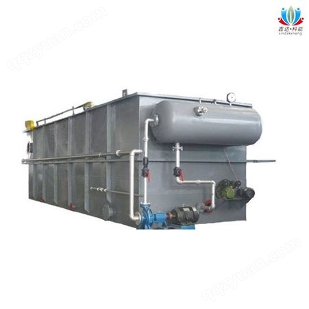 全自动平流式溶气气浮机养殖废水一体化处理设备厂