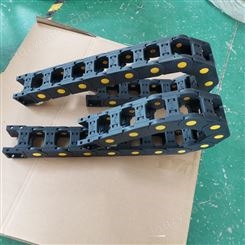 乾宇厂家直供数控机床塑料穿线拖链 雕刻机尼龙拖链25*50