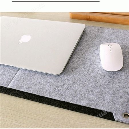 华越超大毛毡鼠标垫多功能办公桌面桌鼠标垫键盘垫护腕垫