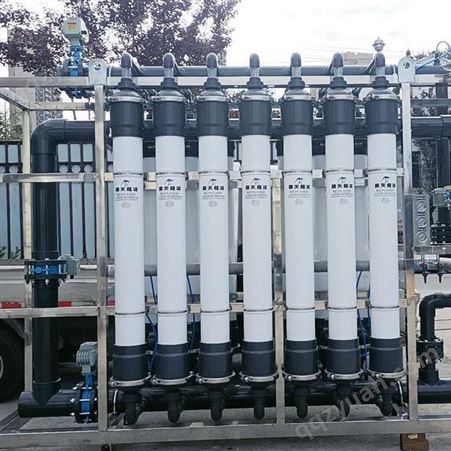 超滤济南忠科100t/h 超滤矿泉水设备 水处理装置 车用尿素纳滤设备