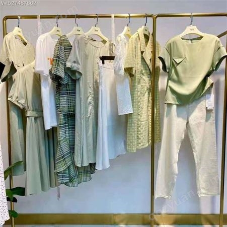 杭州四季青女装货源品牌夏季《米拉格》折扣系列货品