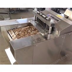 新型肉类切割设备 自动切鸡块机 DQK1200 黄焖鸡自动剁块机