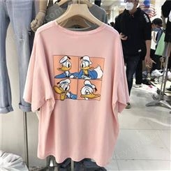 便宜短袖T恤广州便宜T恤地摊货韩版女装短袖
