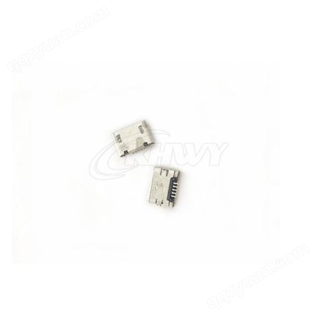 无边 Micro 5PIN 贴片 平口 USB接口 充电尾插 数据接口 5针贴片