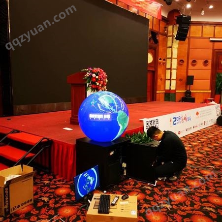 BN202110球幕播放系统 直径800mm球幕助力深圳视听行业峰会