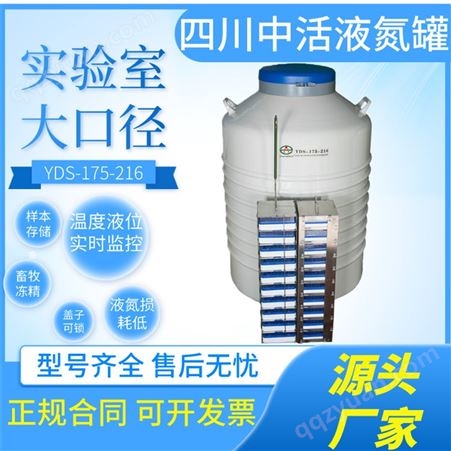 四川液氮罐 YDS大口径液氮罐 大容量液氮罐