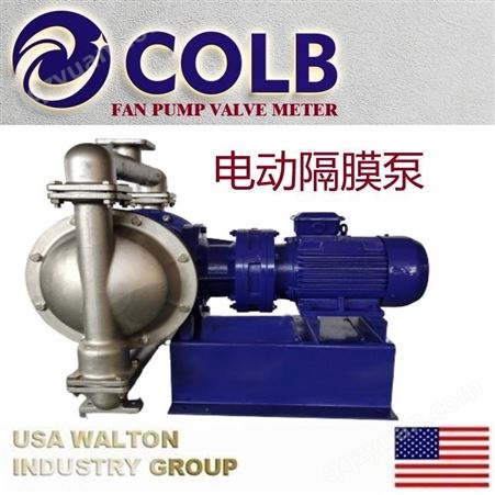 进口电动隔膜泵，进口隔膜泵，进口衬氟电动隔膜泵：美国WALTON沃尔顿