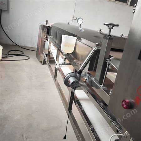 绿豆水晶大拉皮生产机 新型家用方形米皮机600型佳元电加热河粉机