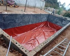 养殖场红泥软体沼气池 厂家批发大型PVC软体化粪池沼气池