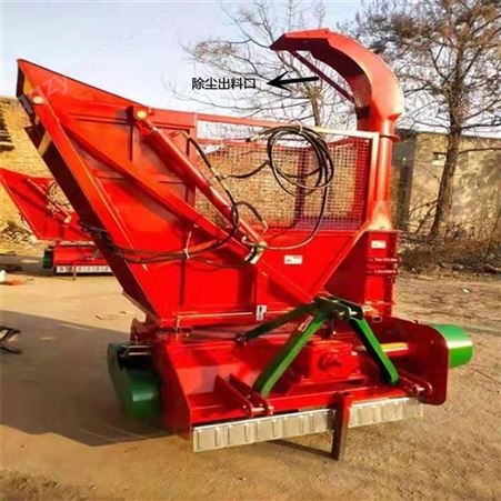 TWZB-150玉米秸秆回收机 河南牧草粉碎回收一体机 田王装备