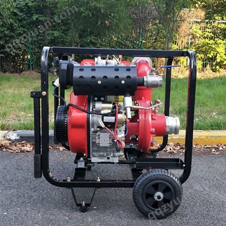 移动式3寸柴油机自吸泵手抬手推一体的柴油机水泵用3寸柴油机手抬手推一体泵S30FP