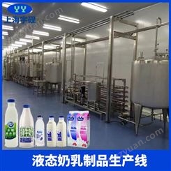 牛奶灌装生产线 牛奶杀菌生产线 全自动奶制品生产线