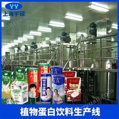 瓶装椰子汁灌装机 蛋白饮料生产线 豆奶饮料灌装生产线