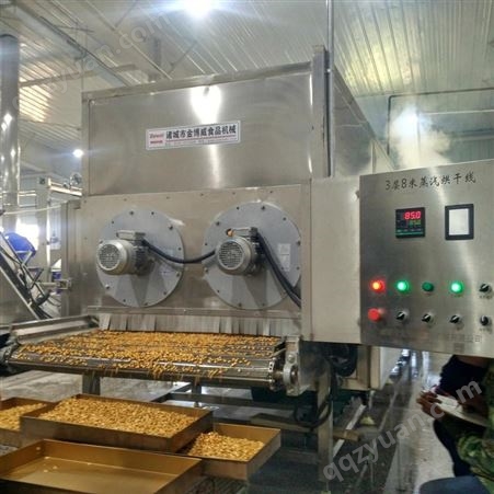 金博威生产QQ豆腐干生产线  千页豆腐QQ豆干深加工生产线设备 烘干线设备