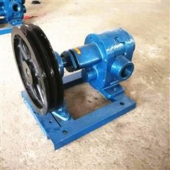 驰通厂家供应铸铁稠油泵皮带轮齿轮泵CB-7高粘度齿轮泵