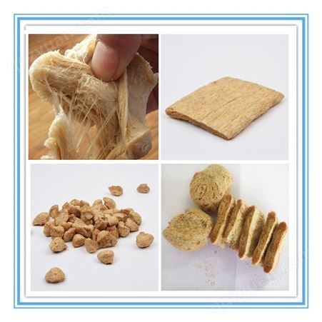 片状拉丝蛋白生产设备 大豆素肉膨化机 泰诺大豆蛋白设备