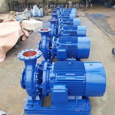 管道泵厂家生产 ISW卧式直联清水泵 ISW200-315A高效节能高压管道离心泵