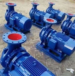 管道泵厂家生产 ISW卧式直联清水泵 ISW200-315A高效节能高压管道离心泵