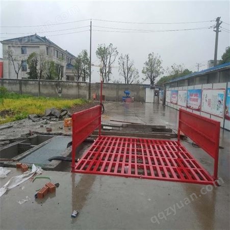 山东枣庄工程车辆80吨洗车平台 免地基洗轮机