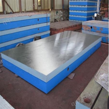 _铸铁平板_焊接装配铸铁平板_检验T型槽平台