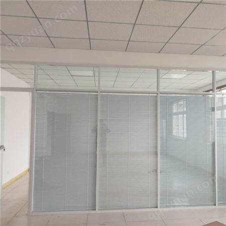 钢化玻璃隔断 玻璃隔断 办公室隔断定制